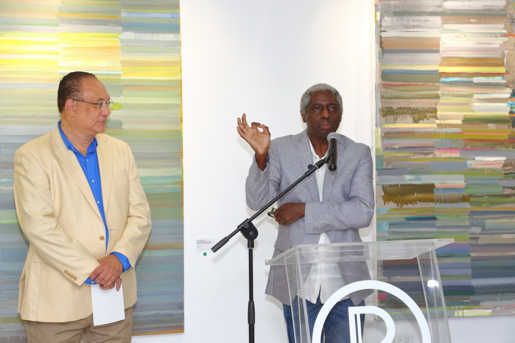 Dr. Richard L. Bernal: the Hon. Ambassador, Pro-Vice Chancellor, Global Affairs, University of the West Indies. and Prof. Bryan McFarlane