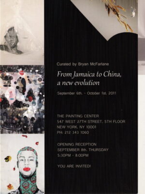 2011-09-06, Jamaica to China, The Painting Center