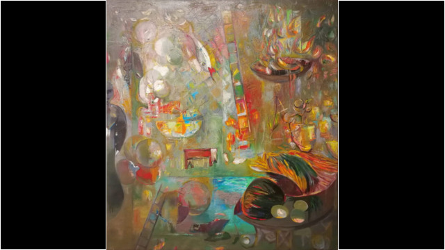 Oil on Linen, 1988, Bryan McFarlane Oil on Linen, 1988, Bryan McFarlane