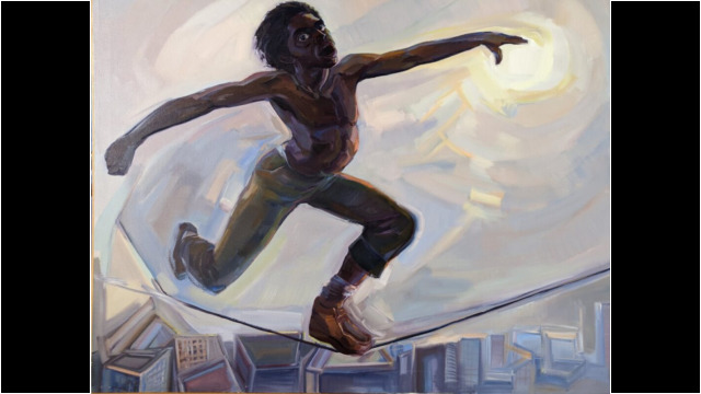 Paranoia, Oil on Linen. 62x64in, 1981 Paranoia, Oil on Linen. 62x64in, 1981