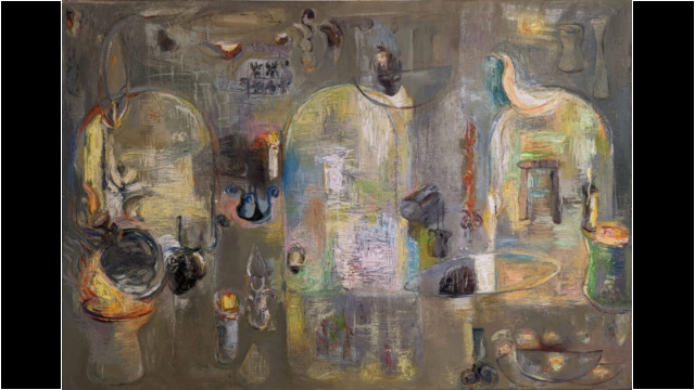 Untitled, 40x58in, Oil on Linen, 1994 Untitled, 40x58in, Oil on Linen, 1994