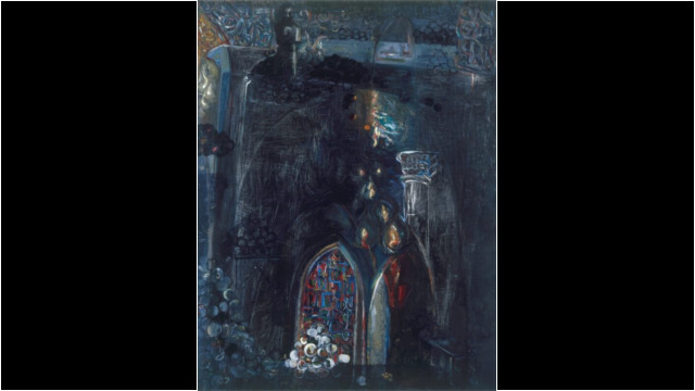 Door of No Return, Oil on Linen, 68x54in, 1999-2005 Door of No Return, Oil on Linen, 68x54in, 1999-2005